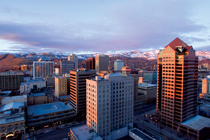 Downtown Salt Lake City, Utah