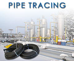 Industrial pipe tracing system